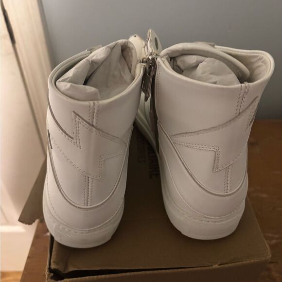 Zadig & Voltaire ZV1747 High Flash Sneakers size 41 new in box - Picture 8 of 10